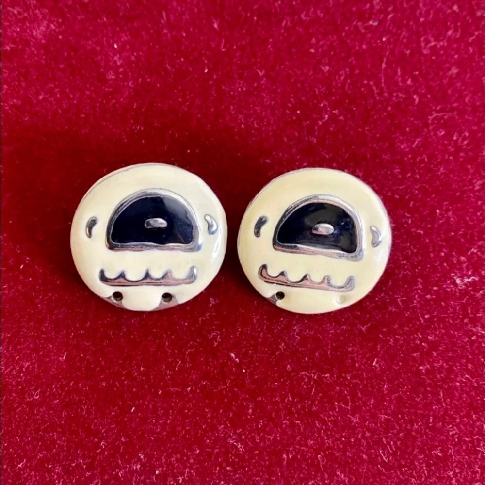 Retro‎ Enamel Earrings